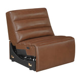 Yukon Brown Power Armless Reclining Chair