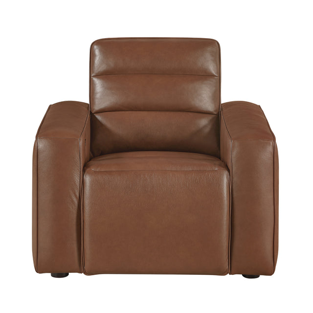 Yukon Brown Power Reclining Chair - Ornate Home