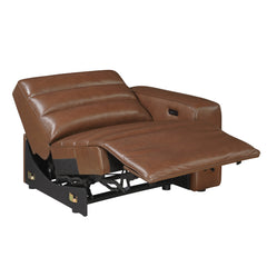Yukon Brown Power Right Side Reclining Chair - Ornate Home