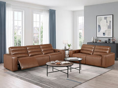 Yukon Brown Power Right Side Reclining Chair - Ornate Home