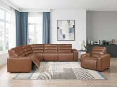 Yukon Brown Power Right Side Reclining Chair - Ornate Home
