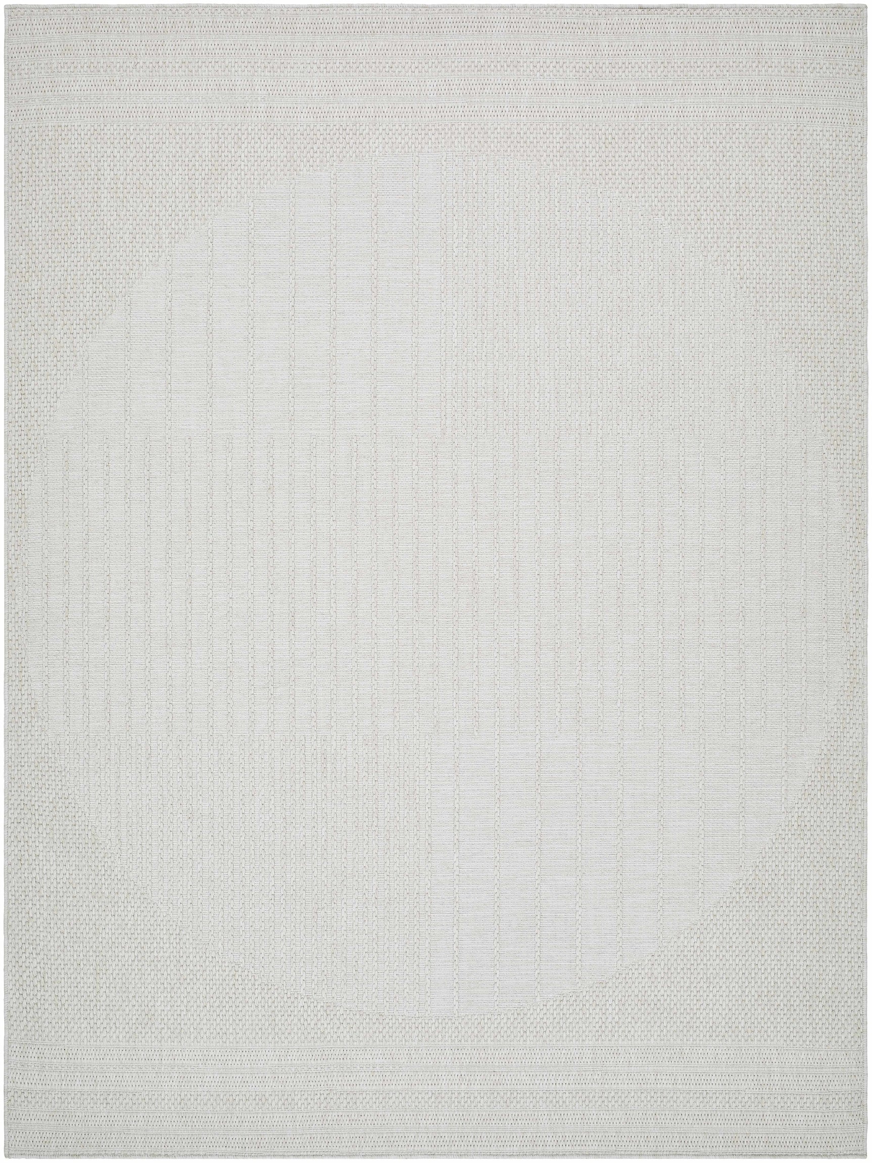 Yuley White Outdoor Area Rug - Ornate Home