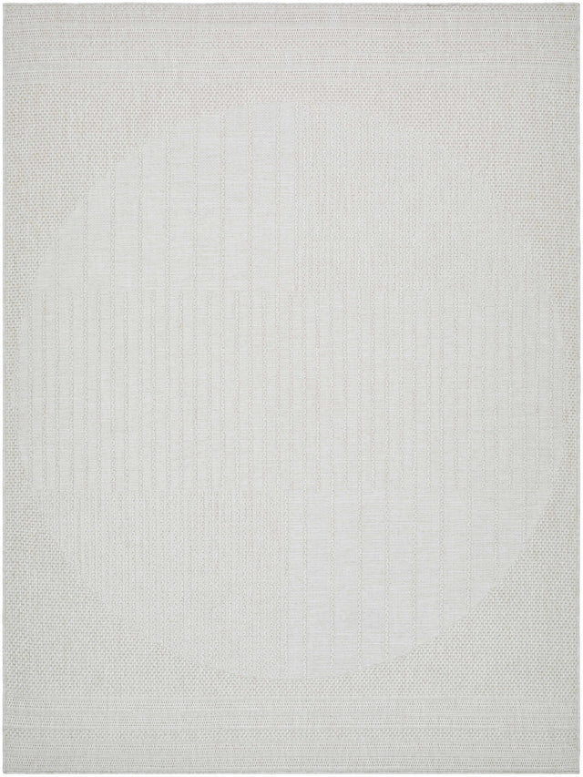 Yuley White Outdoor Area Rug - Ornate Home