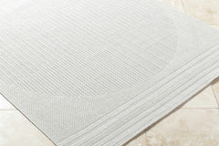 Yuley White Outdoor Area Rug - Ornate Home