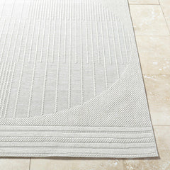 Yuley White Outdoor Area Rug - Ornate Home