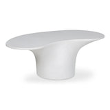 Yumi White Outdoor Coffee Table - Ornate Home