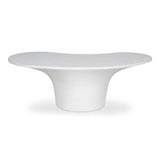 Yumi White Outdoor Coffee Table - Ornate Home