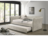 Yuri Beige Twin Daybed w/ Trundle - Ornate Home