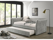 Yuri Gray Twin Daybed w/ Trundle - Ornate Home