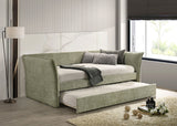 Yuri Light Green Twin Daybed w/ Trundle - Ornate Home