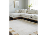 Yuval Dotted Bordered Jute Carpet - Ornate Home