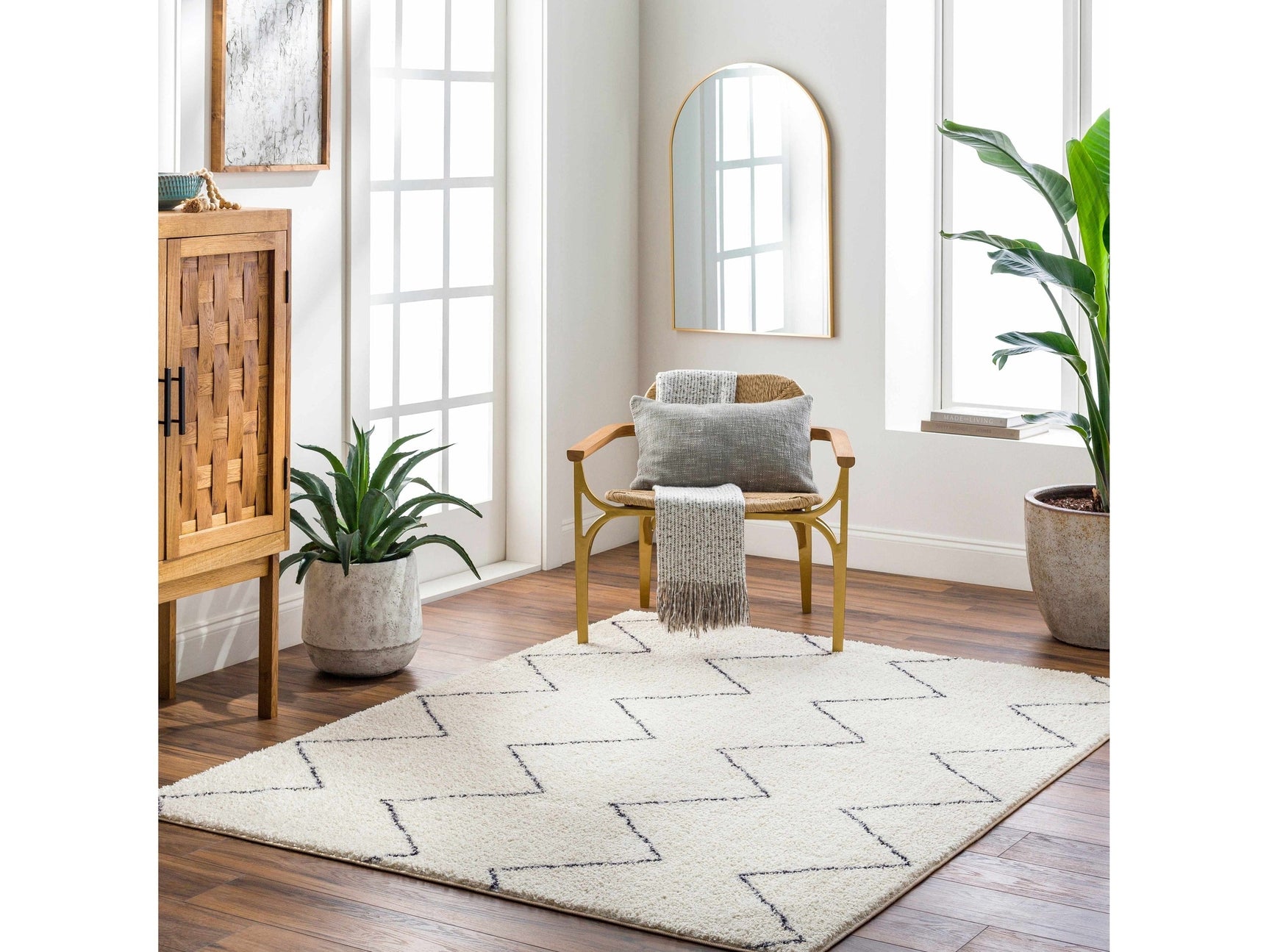 Yuya Washable Area Rug - Ornate Home