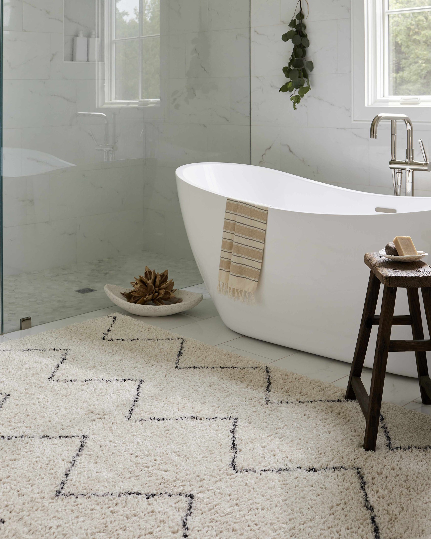 Yuya Washable Area Rug - Ornate Home