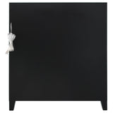 Yvaine Silver 2-door Mirrored Acrylic Home Bar Wine Cabinet - Ornate Home