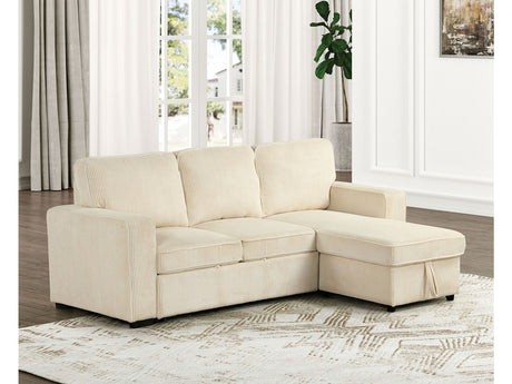 Yves Beige Sectional - Ornate Home