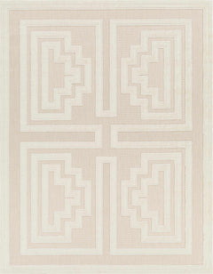 Yves Cream Outdoor Rug - Clearance - Ornate Home