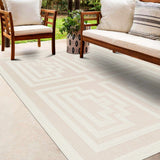 Yves Cream Outdoor Rug - Clearance - Ornate Home