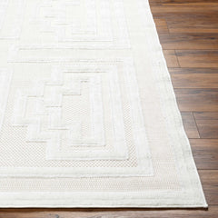 Yves Cream Outdoor Rug - Clearance - Ornate Home