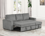 Yves Dark Gray Sectional - Ornate Home