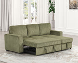 Yves Green Sectional - Ornate Home