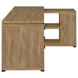 Yvette Mango 60-inch 3-drawer L-Shape Computer Desk - Ornate Home