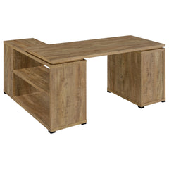 Yvette Mango 60-inch 3-drawer L-Shape Computer Desk - Ornate Home