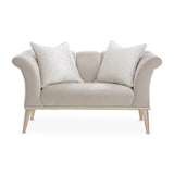 Yvette Medium Champagne/Porcini Chair and a Half - Ornate Home
