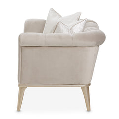 Yvette Medium Champagne/Porcini Chair and a Half - Ornate Home
