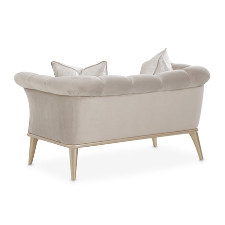 Yvette Medium Champagne/Porcini Chair and a Half - Ornate Home