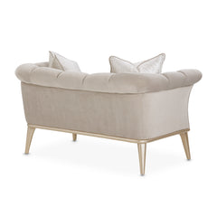 Yvette Medium Champagne/Porcini Chair and a Half - Ornate Home