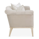 Yvette Medium Champagne/Porcini Chair and a Half - Ornate Home