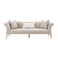 Yvette Medium Champagne/Porcini Sofa - Ornate Home
