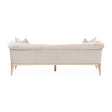 Yvette Medium Champagne/Porcini Sofa - Ornate Home