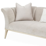 Yvette Medium Champagne/Porcini Sofa - Ornate Home