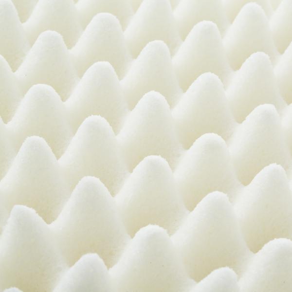 Z Convolution Gelled White Queen Mid Loft Microfiber Pillow - Ornate Home