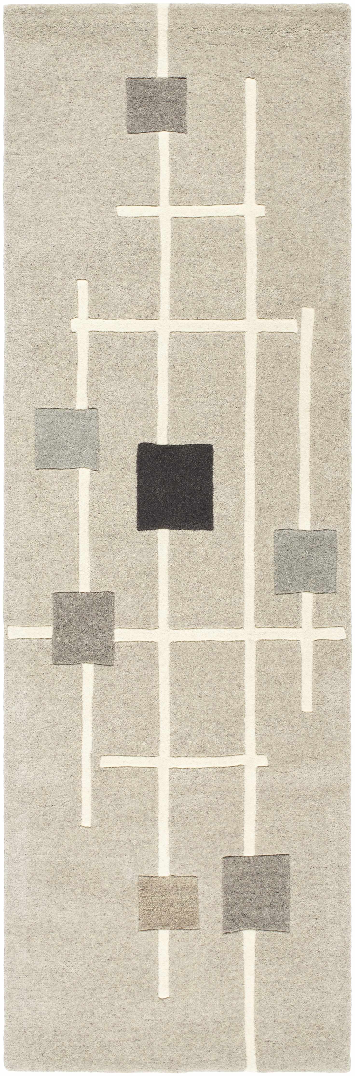 Usman Modern Wool Rug - Clearance