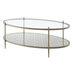 Zaba Silver Coffee Table - Ornate Home
