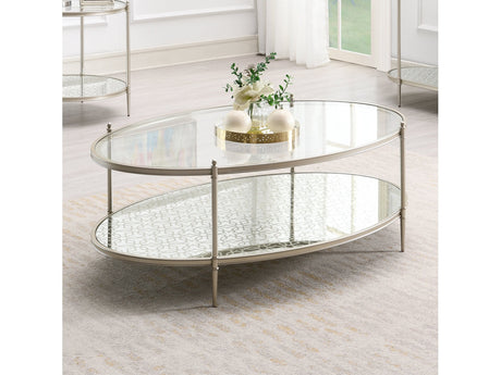Zaba Silver Coffee Table - Ornate Home