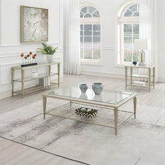 Zaba Silver Coffee Table - Ornate Home