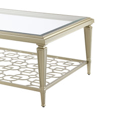 Zaba Silver Coffee Table - Ornate Home