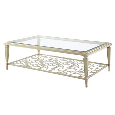 Zaba Silver Coffee Table - Ornate Home