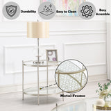 Zaba Silver End Table - Ornate Home