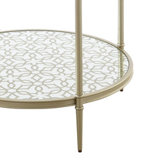 Zaba Silver End Table - Ornate Home