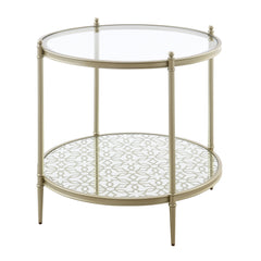 Zaba Silver End Table - Ornate Home
