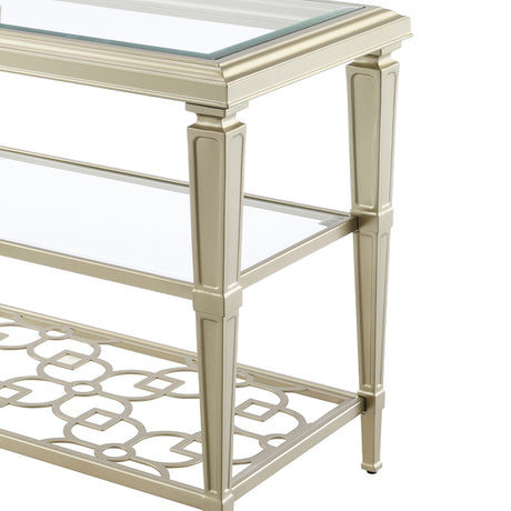 Zaba Silver End Table - Ornate Home