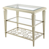Zaba Silver End Table - Ornate Home