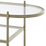 Zaba Silver Tv Stand - Ornate Home