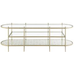 Zaba Silver Tv Stand - Ornate Home