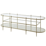 Zaba Silver Tv Stand - Ornate Home