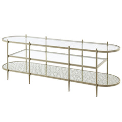 Zaba Silver Tv Stand - Ornate Home